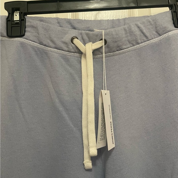 JAMES PERSE Vintage French Terry Cutoff Sweatpants -  Open Sky Pigment-Sz 3- NWT - Picture 5 of 7
